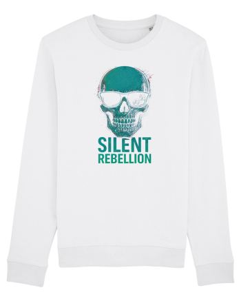 Silent Rebellion Skull White