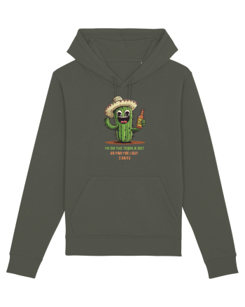I`M ON THE TEQUILA DIET, SO FAR I`VE LOST 3 DAYS Khaki
