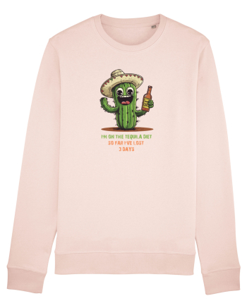 I`M ON THE TEQUILA DIET, SO FAR I`VE LOST 3 DAYS Candy Pink