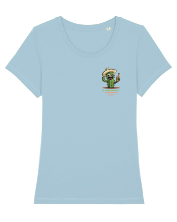 I`M ON THE TEQUILA DIET, SO FAR I`VE LOST 3 DAYS - piept lateral Sky Blue