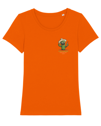 I`M ON THE TEQUILA DIET, SO FAR I`VE LOST 3 DAYS - piept lateral Bright Orange