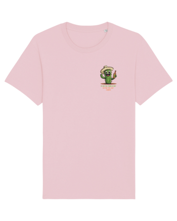 I`M ON THE TEQUILA DIET, SO FAR I`VE LOST 3 DAYS - piept lateral Cotton Pink