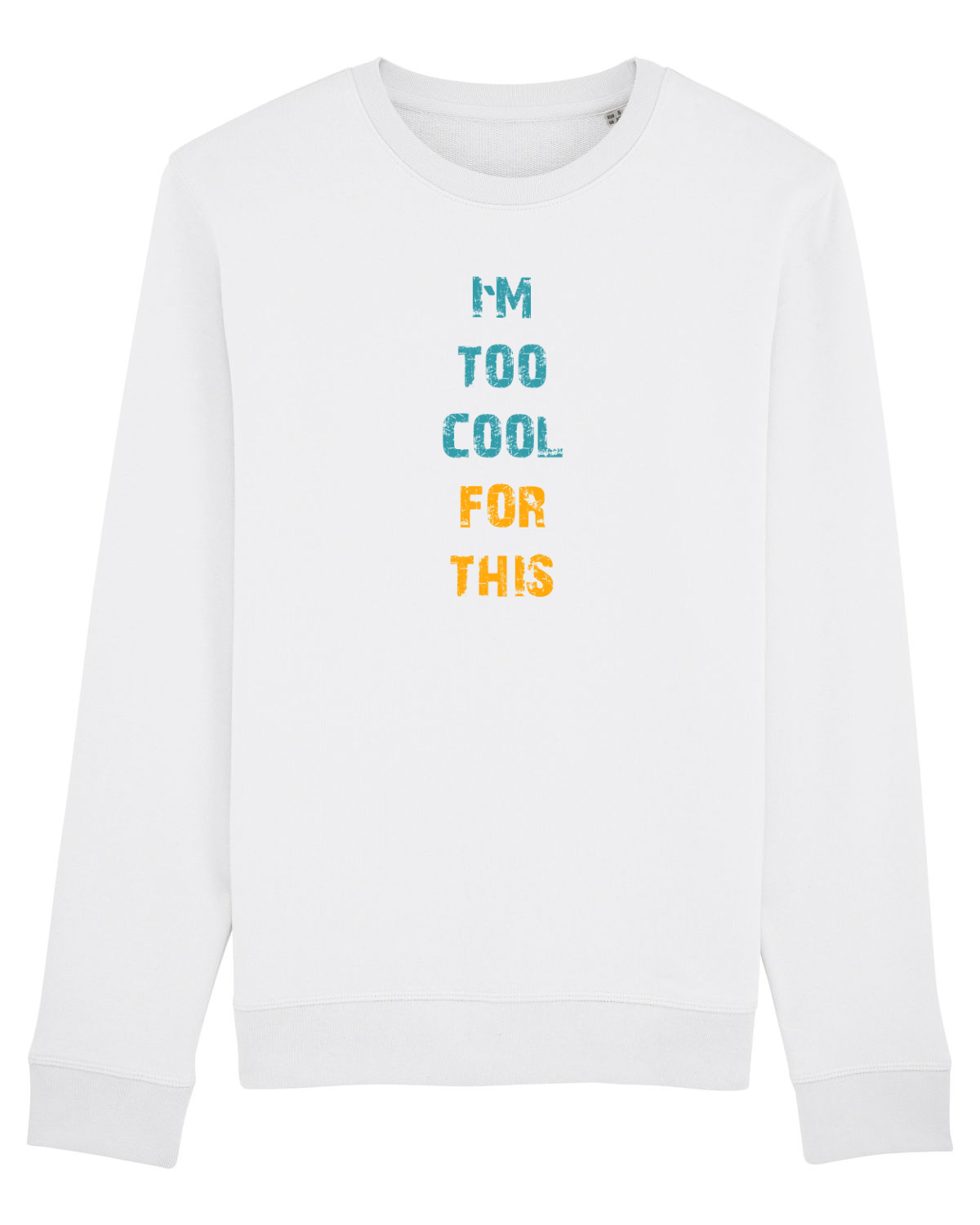 Bluză mânecă lungă Unisex Rise White