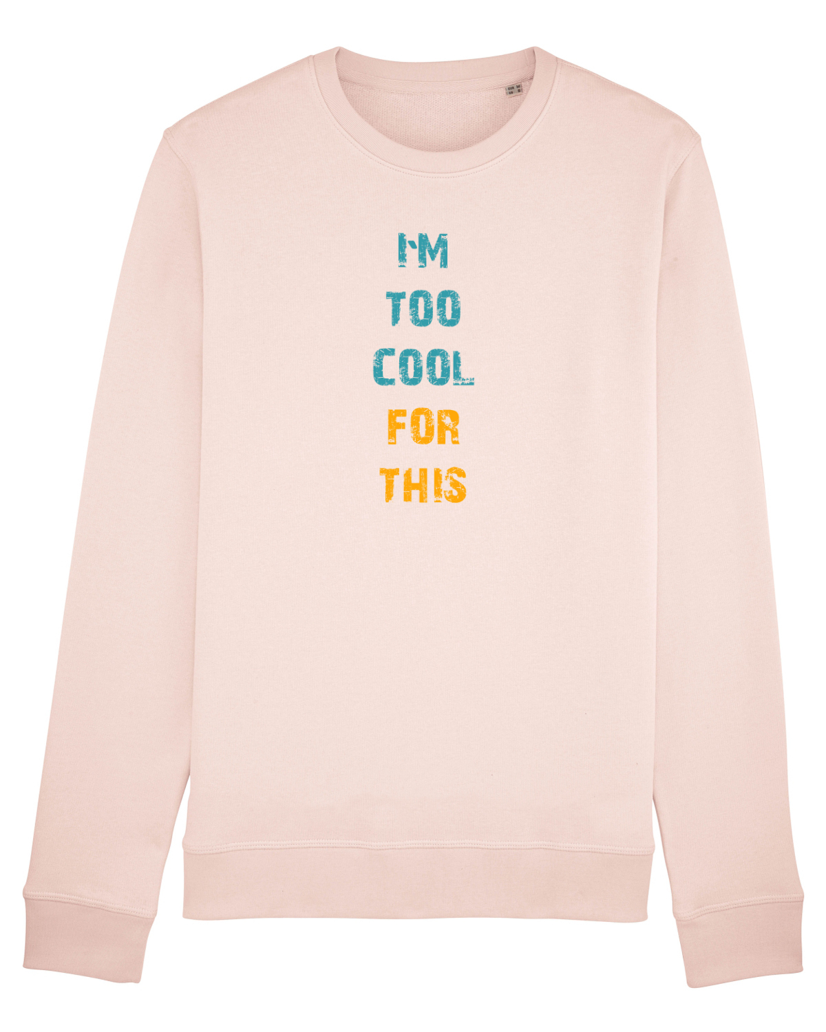 Bluză mânecă lungă Unisex Rise Candy Pink