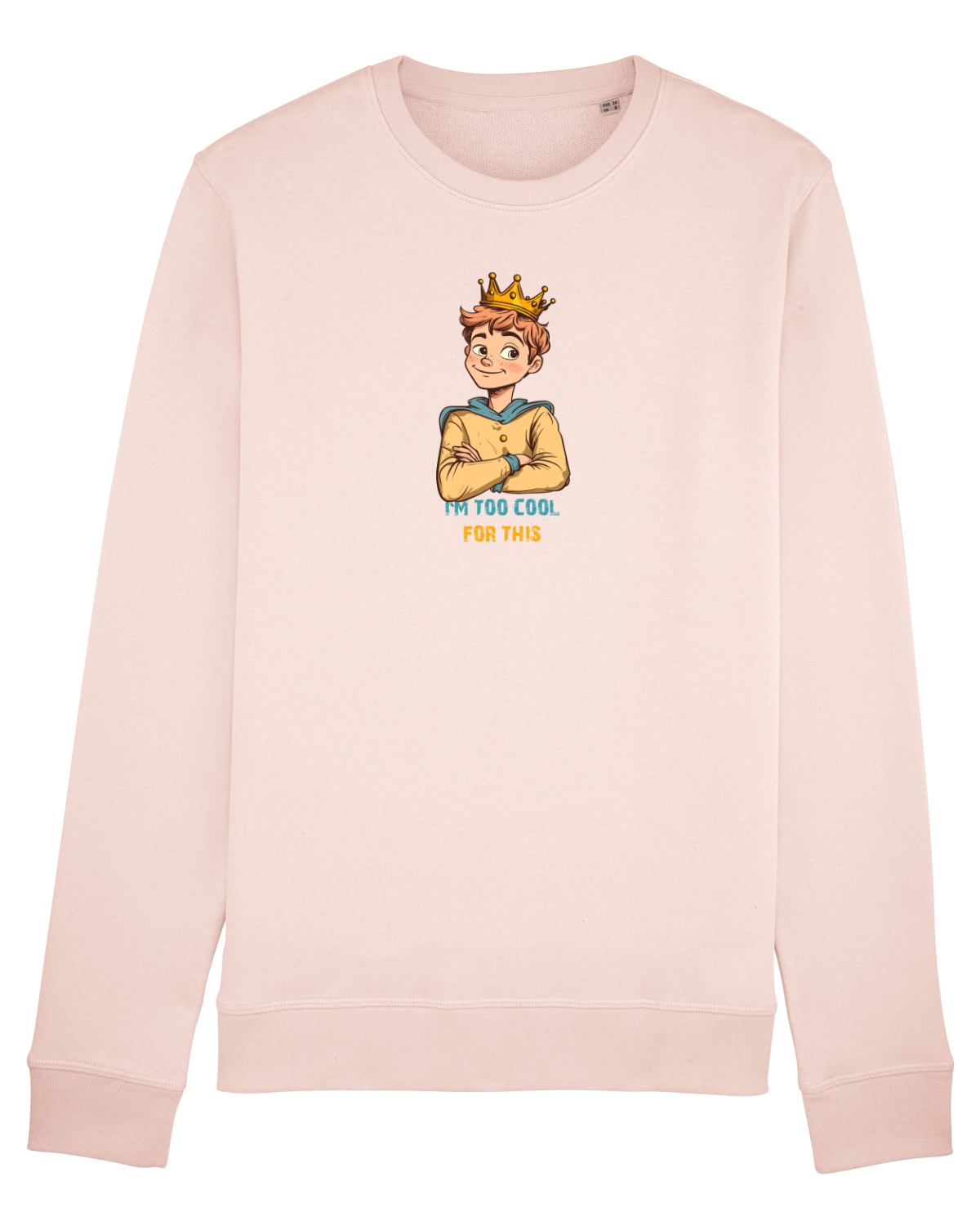 Bluză mânecă lungă Unisex Rise Candy Pink