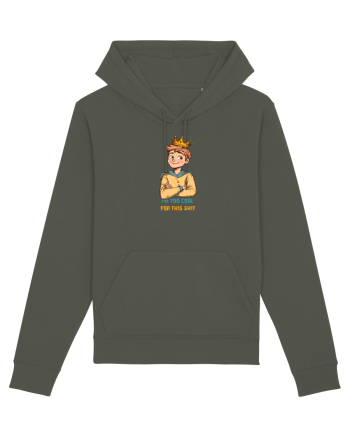 I`M TOO COOL FOR THIS SH*T - print 1 Khaki