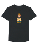 I`M TOO COOL FOR THIS SH*T - print 1 Tricou mânecă scurtă guler larg Bărbat Skater