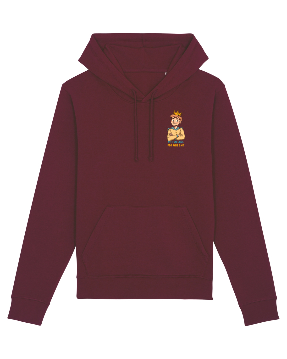 Hanorac Unisex Drummer Burgundy