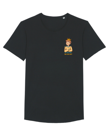 I`M TOO COOL FOR THIS SH*T - print 1 lateral Black