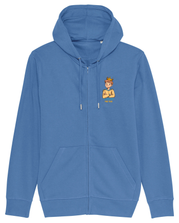 I`M TOO COOL FOR THIS - print 1 lateral Bright Blue