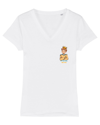 I`M TOO COOL FOR THIS - print 1 lateral White