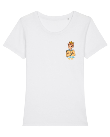 I`M TOO COOL FOR THIS - print 1 lateral White