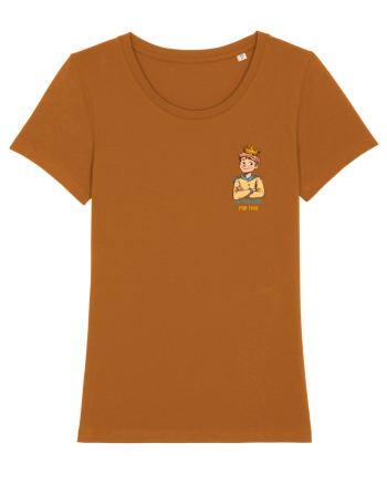 I`M TOO COOL FOR THIS - print 1 lateral Roasted Orange