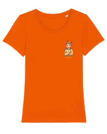 I`M TOO COOL FOR THIS - print 1 lateral Bright Orange