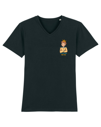 I`M TOO COOL FOR THIS - print 1 lateral Black