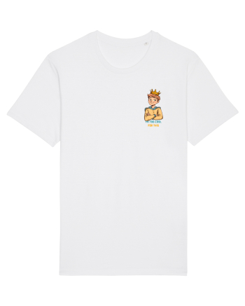 I`M TOO COOL FOR THIS - print 1 lateral White