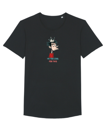 I`M TOO COOL FOR THIS - print 2 Black
