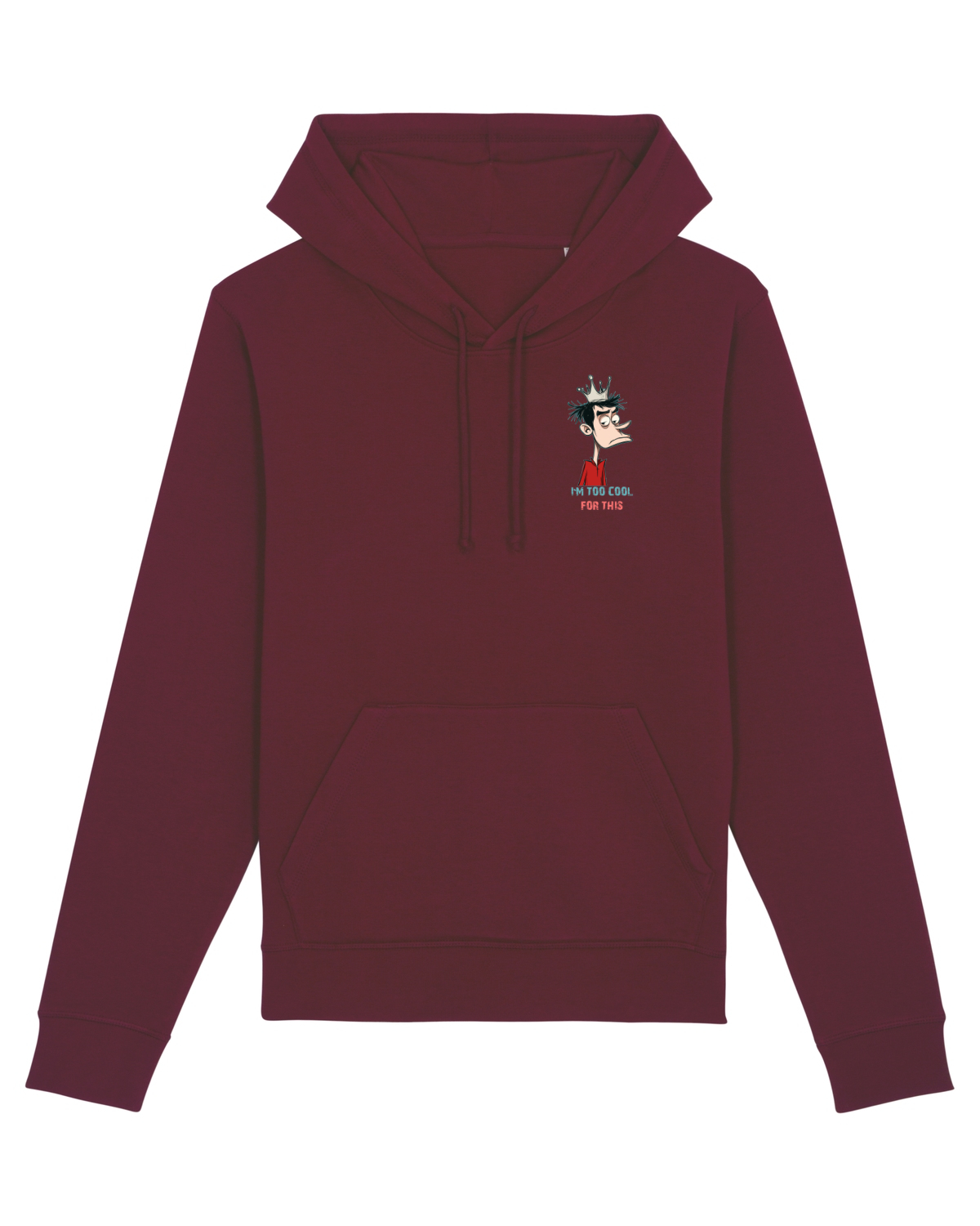 Hanorac Unisex Drummer Burgundy