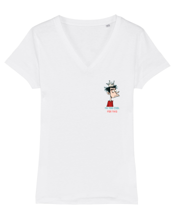 I`M TOO COOL FOR THIS - print 2 lateral White