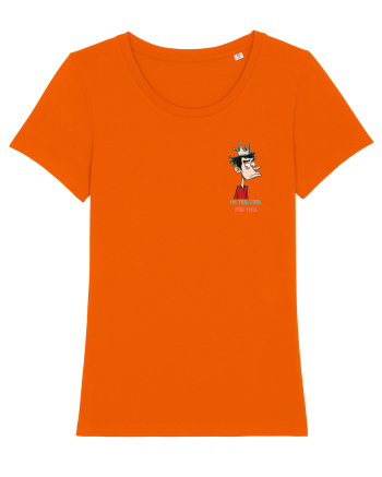 I`M TOO COOL FOR THIS - print 2 lateral Bright Orange