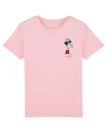 I`M TOO COOL FOR THIS - print 2 lateral Cotton Pink