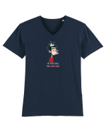 I`M TOO COOL FOR THIS SH*T - print 2 Tricou mânecă scurtă guler V Bărbat Presenter