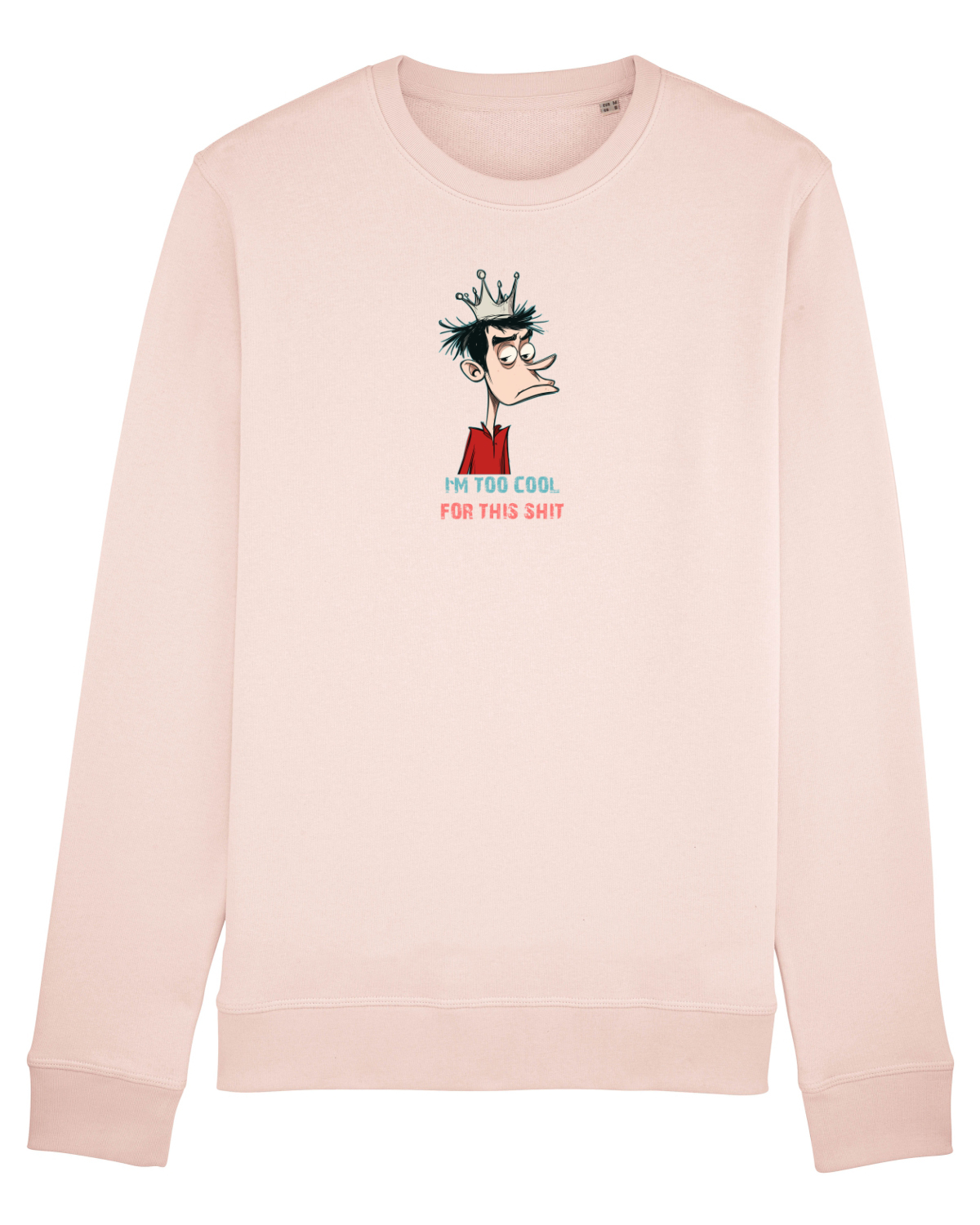Bluză mânecă lungă Unisex Rise Candy Pink