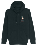 I`M TOO COOL FOR THIS SH*T - print 2 lateral Hanorac cu fermoar Unisex Connector