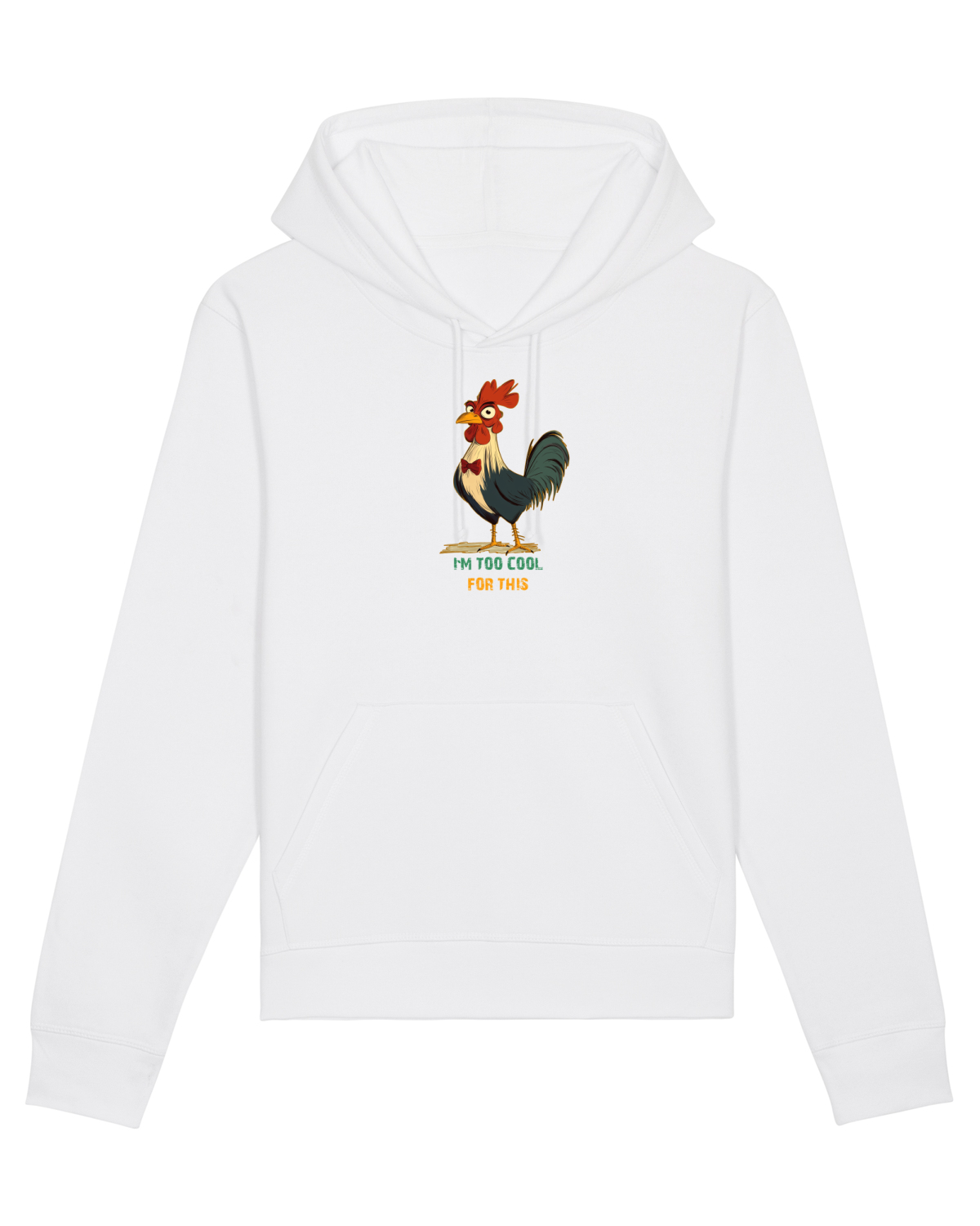 Hanorac Unisex Drummer White