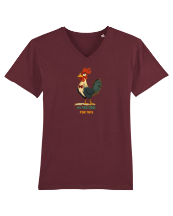 I`M TOO COOL FOR THIS - COCOS Burgundy