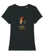 I`M TOO COOL FOR THIS SH*T - COCOS Tricou mânecă scurtă guler larg fitted Damă Expresser