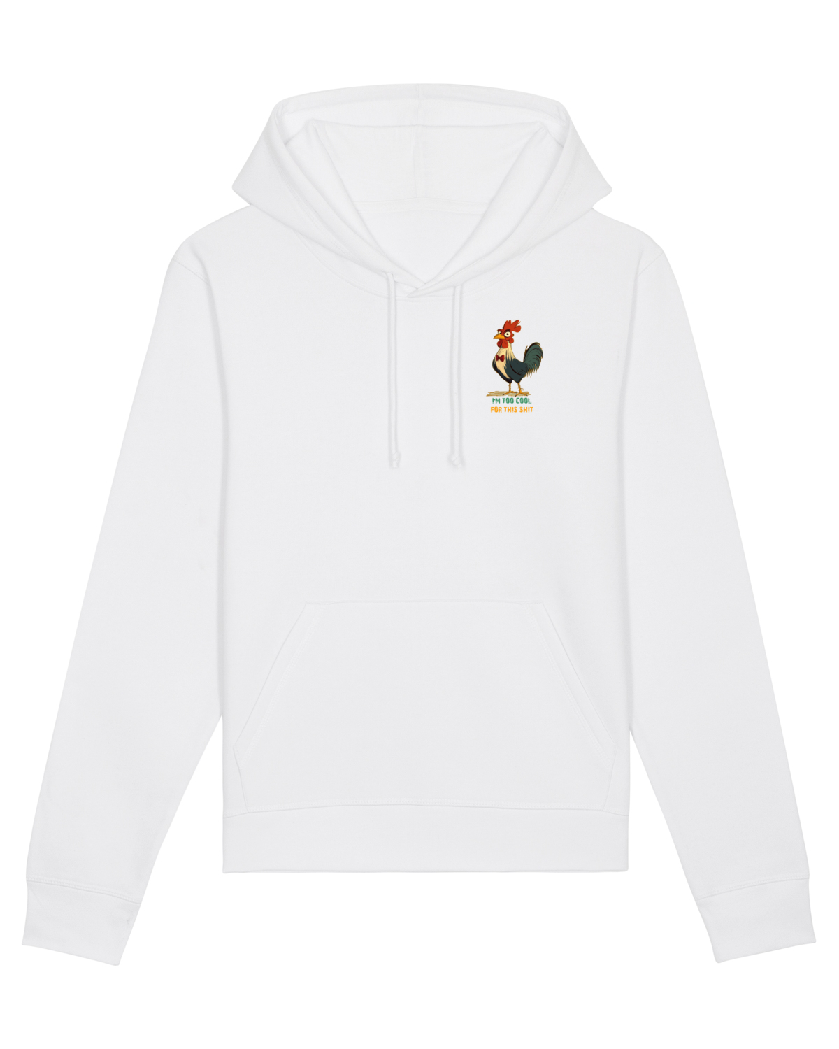 Hanorac Unisex Drummer White