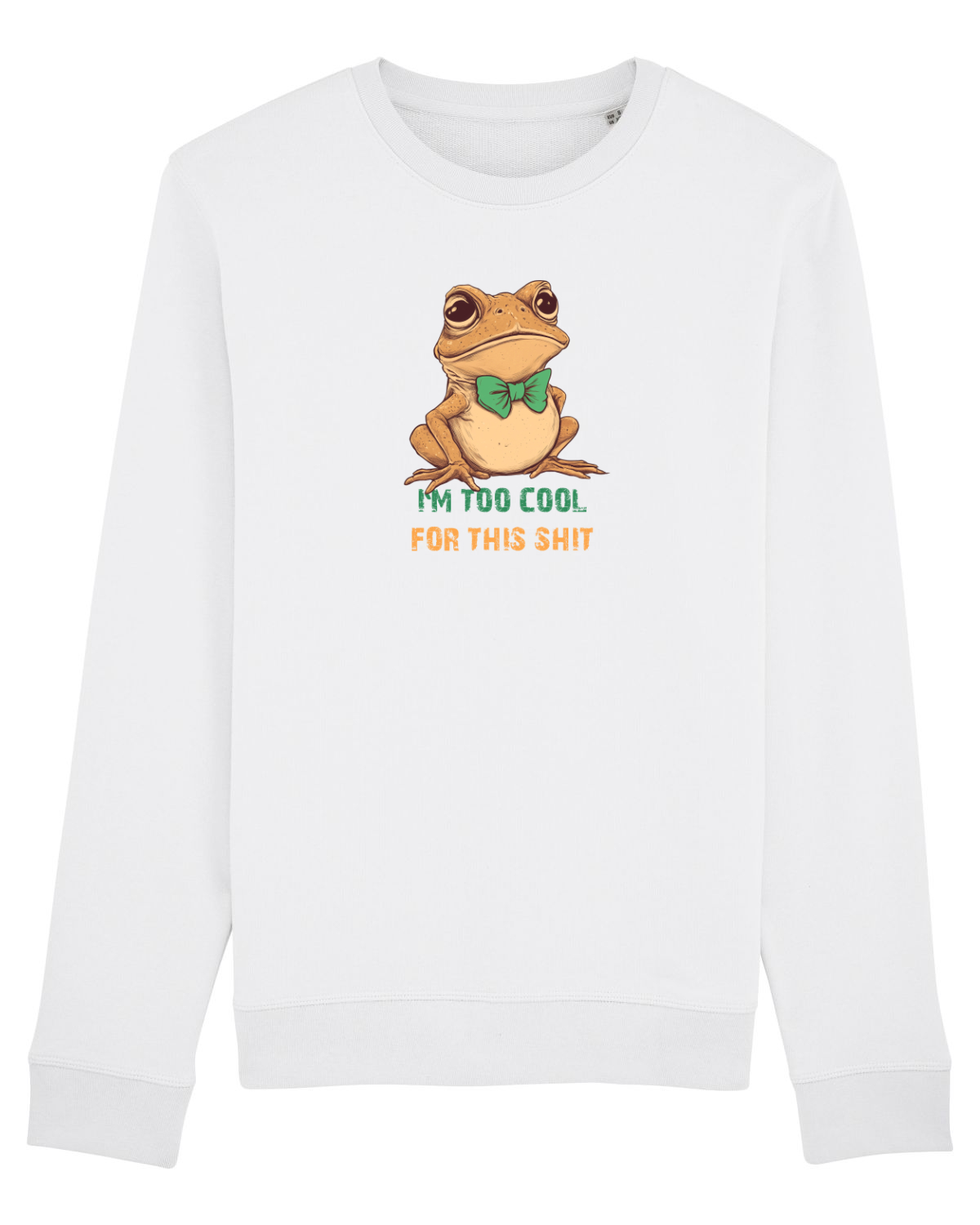 Bluză mânecă lungă Unisex Rise White
