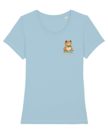 I`M TOO COOL FOR THIS SH*T -BROSCOI lateral Sky Blue