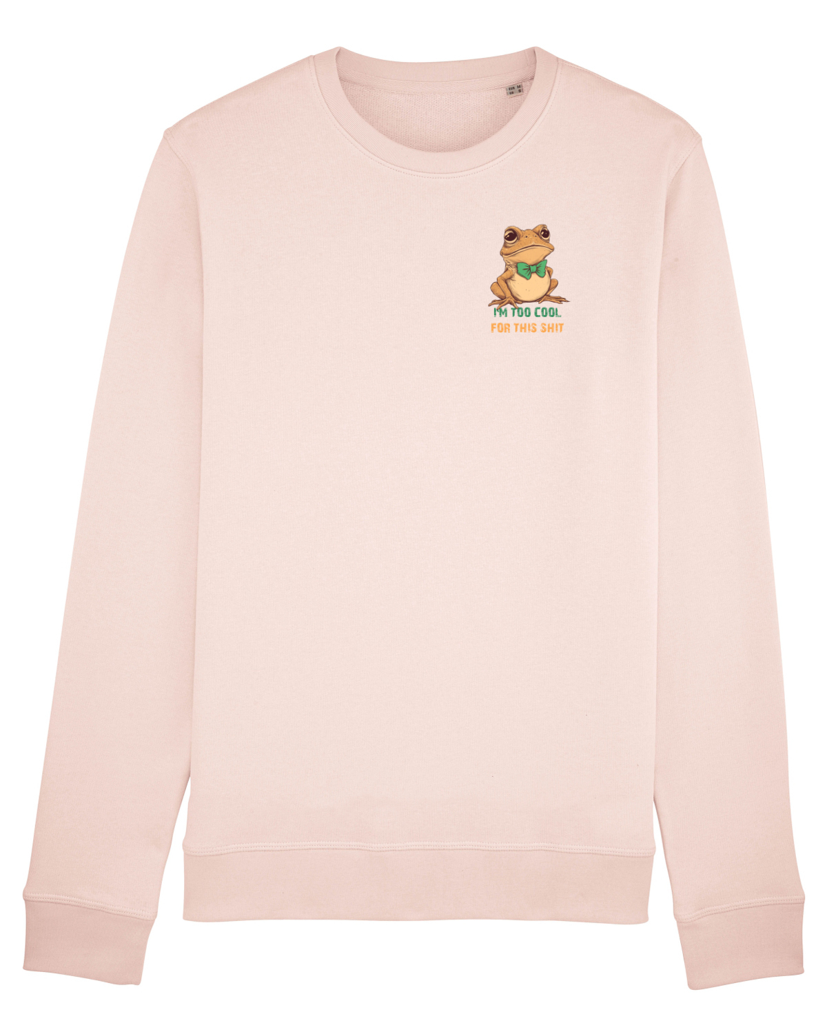 Bluză mânecă lungă Unisex Rise Candy Pink