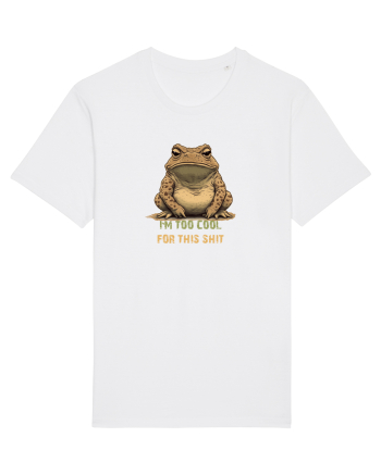 I`M TOO COOL FOR THIS SH*T -BROSCOI 2 White