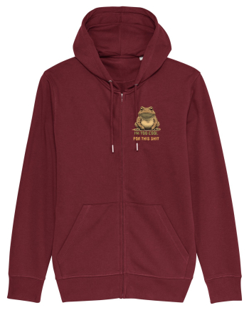 I`M TOO COOL FOR THIS SH*T -BROSCOI 2  lateral Burgundy