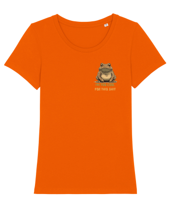 I`M TOO COOL FOR THIS SH*T -BROSCOI 2  lateral Bright Orange