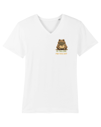 I`M TOO COOL FOR THIS SH*T -BROSCOI 2  lateral White