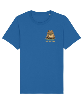 I`M TOO COOL FOR THIS SH*T -BROSCOI 2  lateral Royal Blue