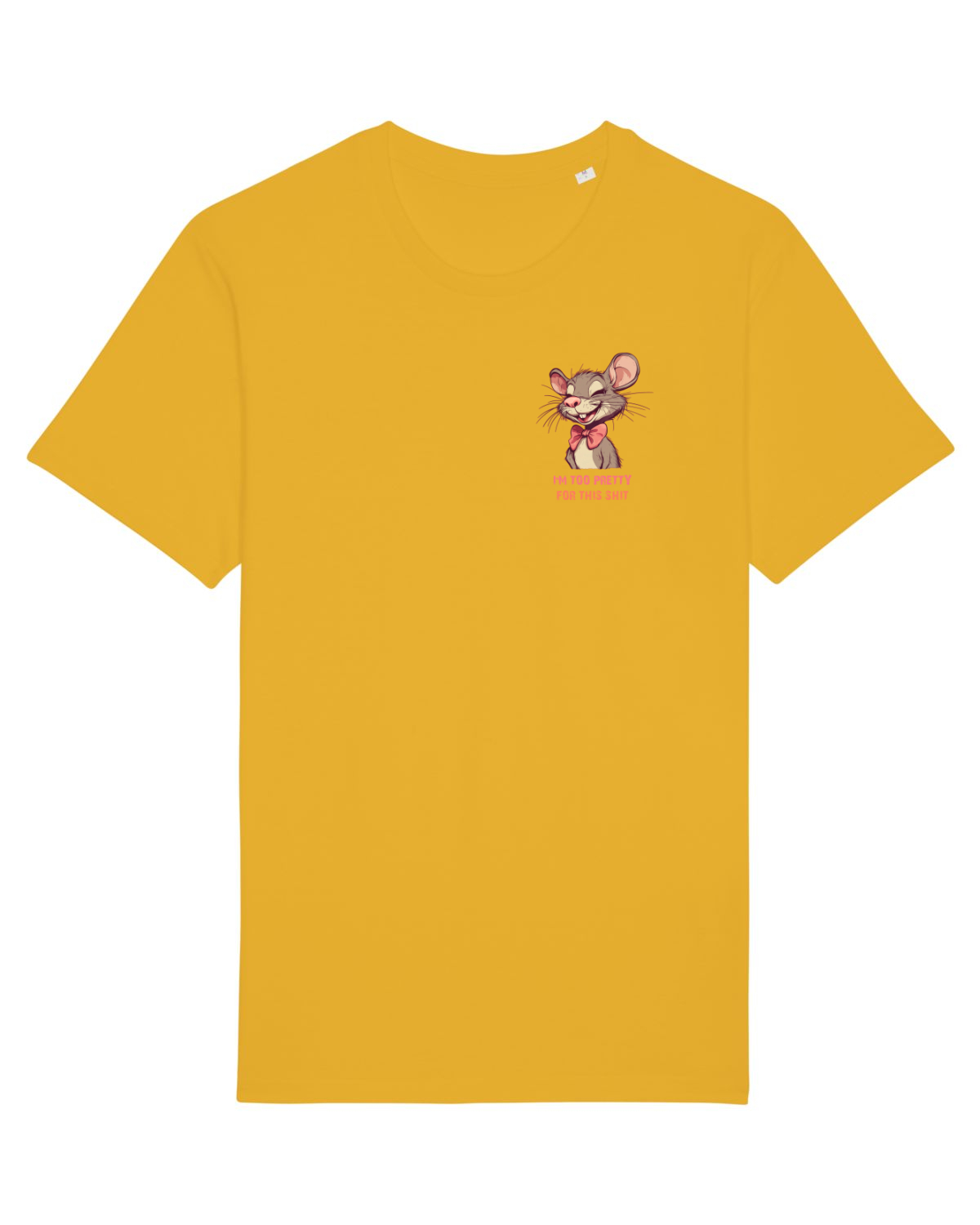 Tricou mânecă scurtă Unisex Rocker Spectra Yellow