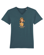 I`M TOO PRETTY FOR THIS - PRINTESA Tricou mânecă scurtă guler V Bărbat Presenter