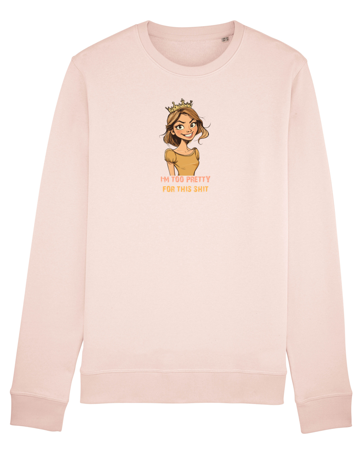 Bluză mânecă lungă Unisex Rise Candy Pink