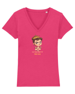 I`M TOO PRETTY FOR THIS  - PRINTESA 2 Tricou mânecă scurtă guler V Damă Evoker