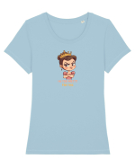 I`M TOO PRETTY FOR THIS  - PRINTESA 2 Tricou mânecă scurtă guler larg fitted Damă Expresser