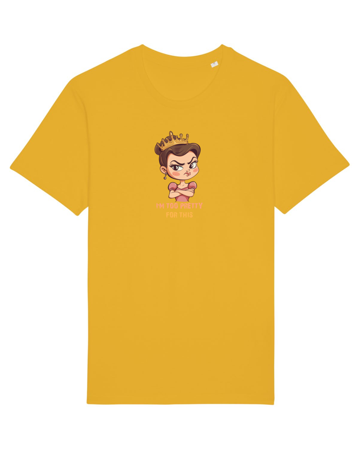 Tricou mânecă scurtă Unisex Rocker Spectra Yellow