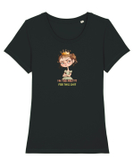 I`M TOO PRETTY FOR THIS  SH*T - PRINTESA 4 Tricou mânecă scurtă guler larg fitted Damă Expresser