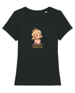 I`M TOO PRETTY FOR THIS SH*T  - PRINTESA 3 Tricou mânecă scurtă guler larg fitted Damă Expresser