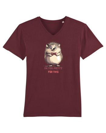I`M TOO PRETTY FOR THIS - ARICI Burgundy