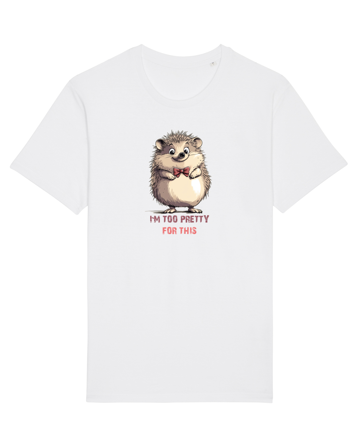 Tricou mânecă scurtă Unisex Rocker White